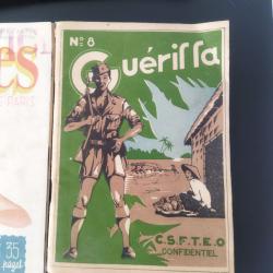 lot livrets et militaria indochine