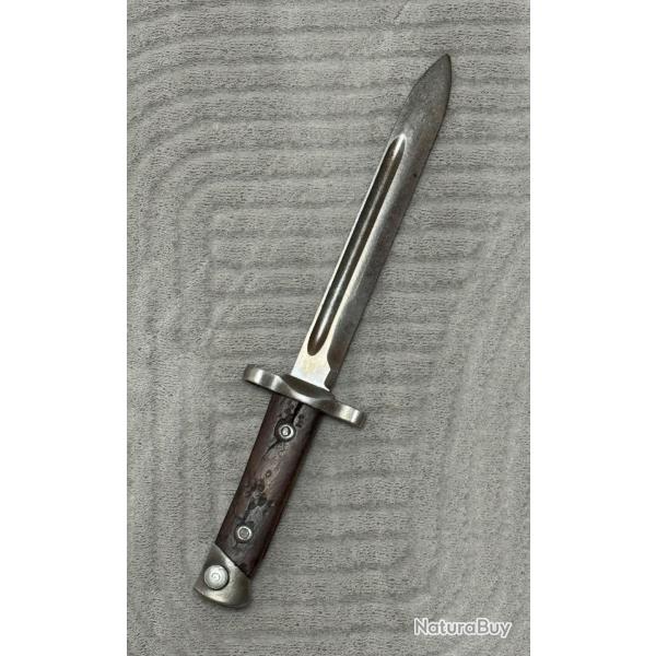 Ba�onnette Carcano M38 4�me Type Fixe D'origine Italie WW2