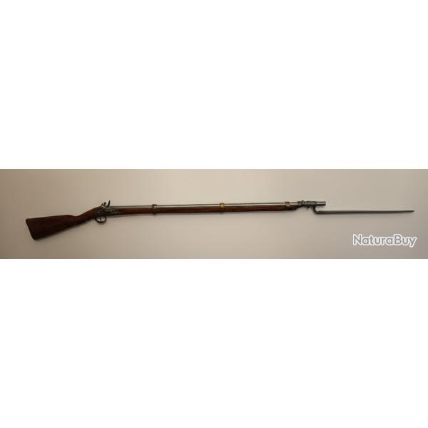 Fusil � silex r�glementaire - Manufacture de St �tienne - Avec ba�onnette