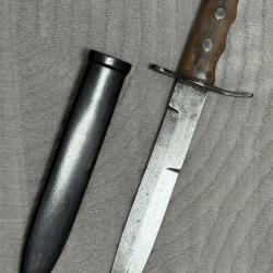 Exceptionnel Poignard MVSN Mod&egrave;le 35 Sous Officier & Officier Italie WW2