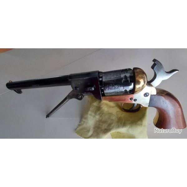 RIGARMI  Colt Navy 1851 avec inscription du barillet "ENGAGED 16 MAY 1843 code XX9 ann�e 1973