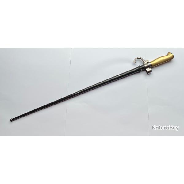 Ba�onnette 1886/93 "Rosalie" Marine - Quillon recourb� - Num�ros concordants - Ancre - TBE