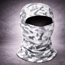 Cagoule Int&eacute;grale Outdoor - Balaclava Respirante - Couleur snow cp