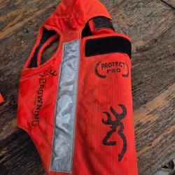 gilet protection chien Browning servi 4 ou 5  fois