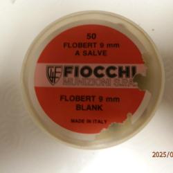 Cartouches 9mm FLOBERT &agrave; blanc