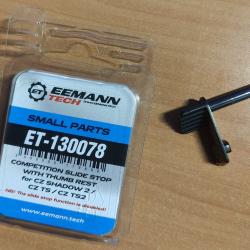 Arr&ecirc;toir de culasse Eemann Tech avec repose-pouce pour CZ Shadow 2 / CZ TS / CZ TS2