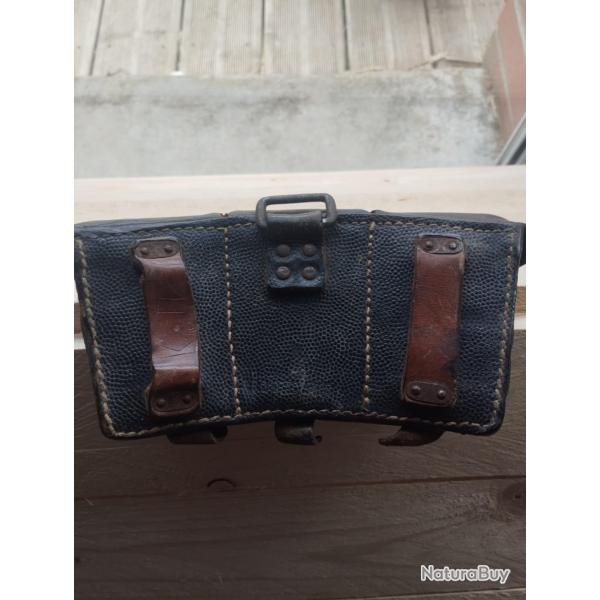 cartouchiere allemande ww2 Bi color fin de guerre