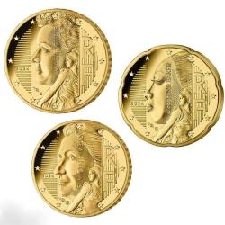 LOT DE 3 Pi&egrave;ces  &agrave; l'honneur 3 femmes d'exception  Simone Veil, Jos&eacute;phine Backer Marie Curie