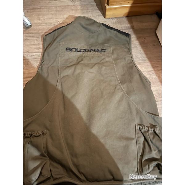 Veste chasse sans manches Solognac