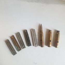 Collection Lames chargeur et munitions 7,92x57 neutralis&eacute;es.