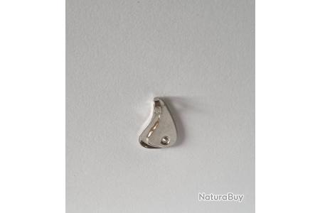 Pendentif Ancien Lettre I - Argent Massif 925 - Zirconium - Occasion