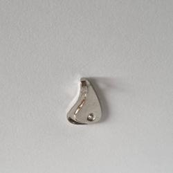 Pendentif Argent Massif 925 et Oxyde de Zirconium