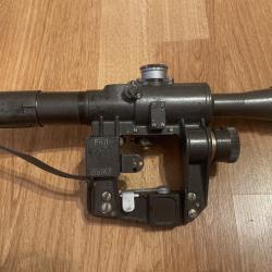 Lunette sniper scope SVD Dragunov PSO-1 Originale Russe