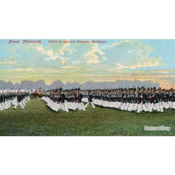 CPA - Arm�e Allemande , D�file du r�giment Empereur Guillaume -N�7565