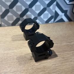 Colliers de montages 30mm rail picatinny 21mm