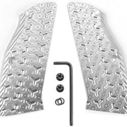 Plaquettes poign&eacute;es grip Aluminium - CZ 75 / Shadow 1/2 - Grip Agressif