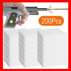 200 Patchs Coton pour Pistolet & Fusil - Entretien Efficace (livraison gratuite)