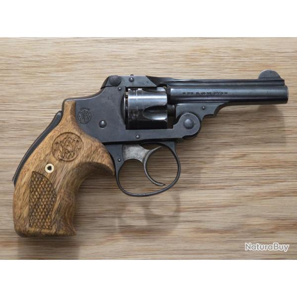 Plaquettes bois manguier Smith & Wesson Safety 32 (V2.2)