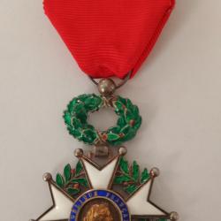 CROIX DE CHEVALIER DE LA L&Eacute;GION D'HONNEUR.Honneur et Patrie
