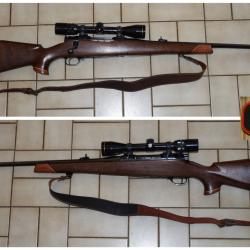 Ensemble Collector WINCHESTER 777 cal.300 W.Mag. + Lunette + Bretelle + Munitions