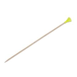 Lot de 50 fl&eacute;chettes pour sarbacane Alexbow en bambou Jaune