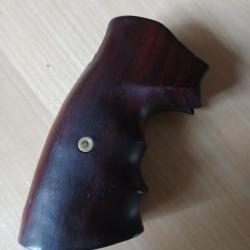 Poign&eacute;e bois COLT BORDER PATROL TROOPER etc carcasse J frame crosse poign&eacute;es plaquettes