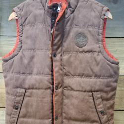 Gilet matelass&eacute; IDAHO BEAVER r&eacute;versible T. M