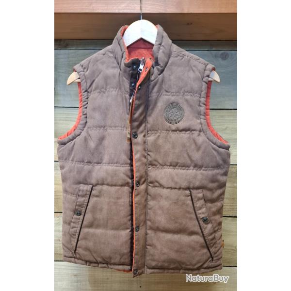 Gilet matelass� IDAHO BEAVER r�versible T. M