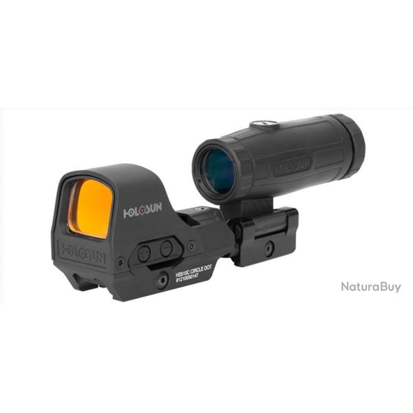 Flash ! Holosun Pack Reflex 510C + Magnifier HM3X