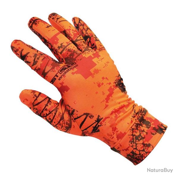 PROMOTION !! Gants tactiles camouflage ProHunt GhostCamo Snake Blaze Fins et pr�cis