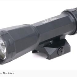 Lampe tactique HOLOSUN HRAID Noire 1000 lumens pour arme longue