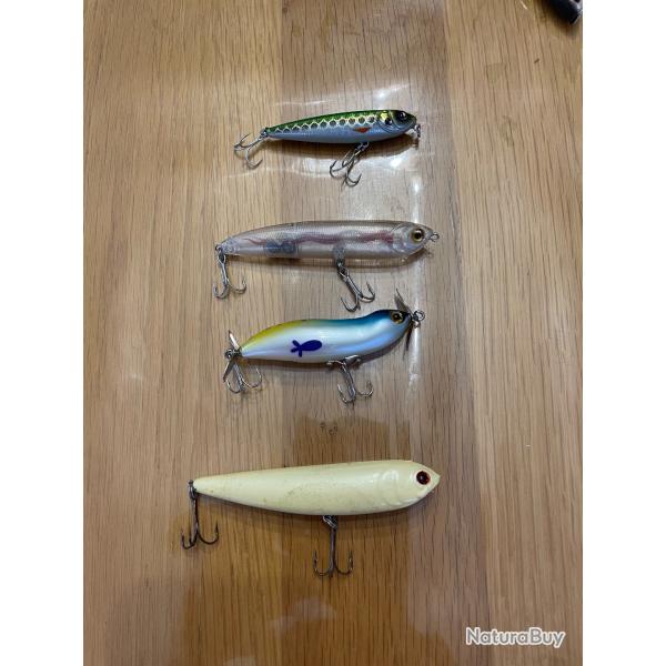 Lot de Leurres de surfaces