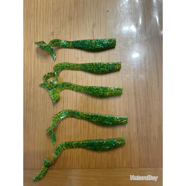 Leurres souple vert