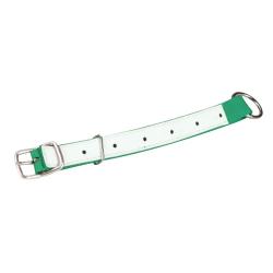 Collier moutons et ch&egrave;vres nylon vert
