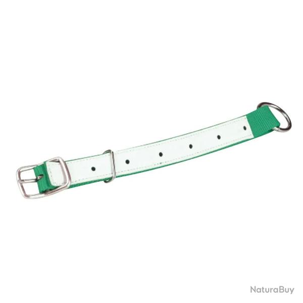 Collier moutons et ch�vres nylon vert