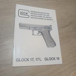 Livret instructions pistolet glock 17 / 19