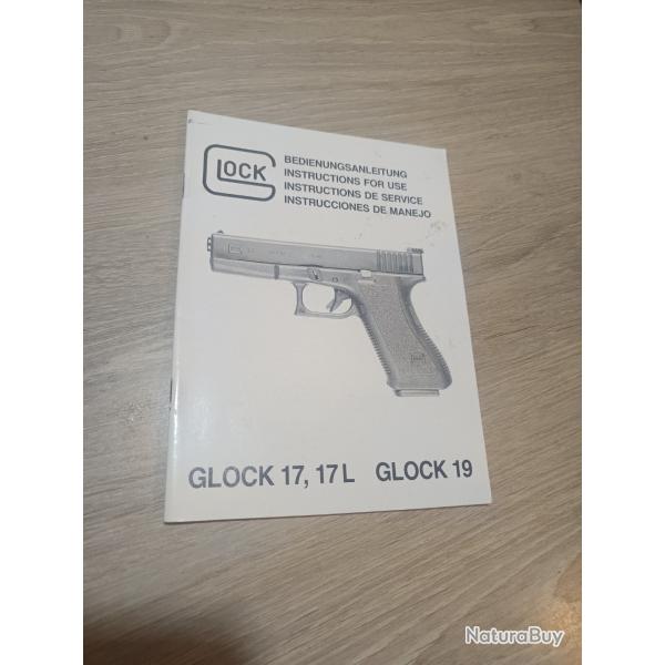 Livret instructions pistolet glock 17 / 19