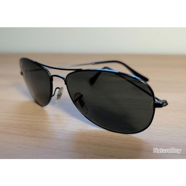 Lunettes soleil RAY BAN cockpit aviator adulte Id�ales pour activit�s Nature Chasse p�che voile etc