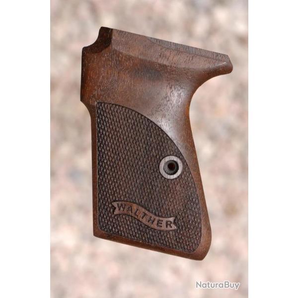 PLAQUETTES PISTOLET WALTHER PP - GRIPS (damier + logo)