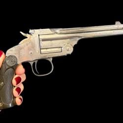 PISTOLET SMITH & WESSON FIRST MODEL SINGLE SHOT PISTOL cal. 22LR