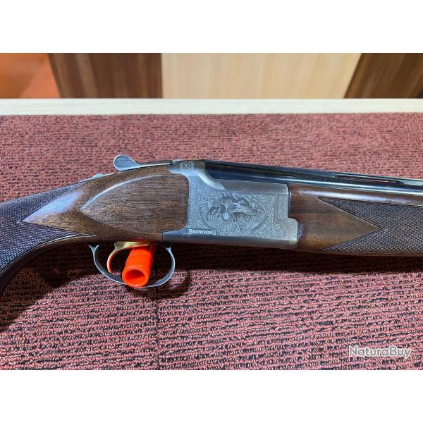 FUSIL SUPERPOSE BROWNING B525 GAME CALIBRE 12/76 - 71CM - ETAT QUASI NEUF