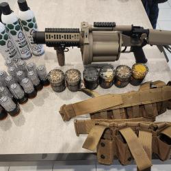 Lance grenade airsoft