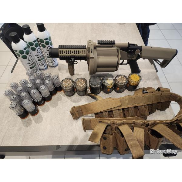 Lance grenade airsoft