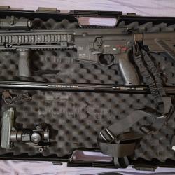 Airsoft H&K 416 A5 Gen 3 GBBR et accessoires