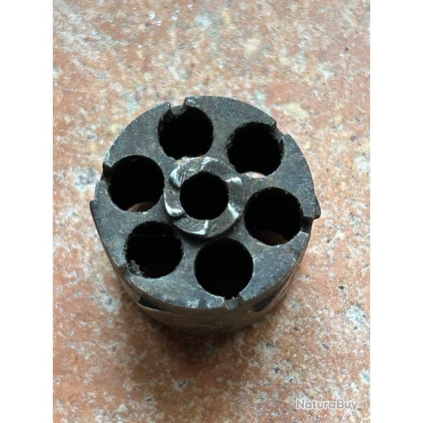 Barillet pour revolver 7mm � broche