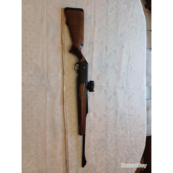carabine browning Mk3 calibre 3006 (2024)  crosse bois; canon flut� / point rouge aimpoint 2moa
