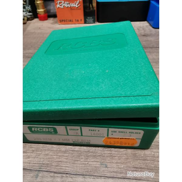 Jeu d'outils 7mm expo 280 rem