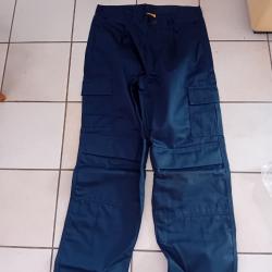 ENCHERE VERITABLE PANTALON DE COMBAT NAVY UCC TAILLE L