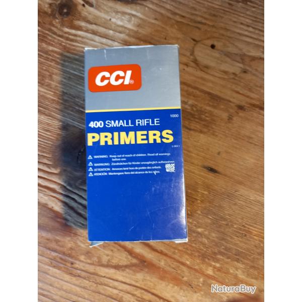 amorces cci small rifle