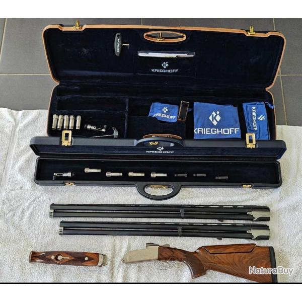 Vends krieghoff k80 canon  sporting 76&81